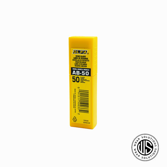 OLFA 60° Spare Alloy Steel Blades 50pcs Box